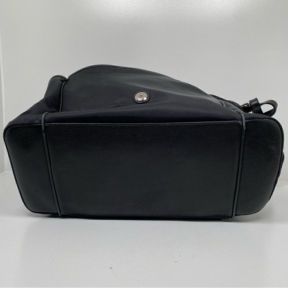 Burberry Flap Nylon Diaper Bag Black - Picture 12 of 15